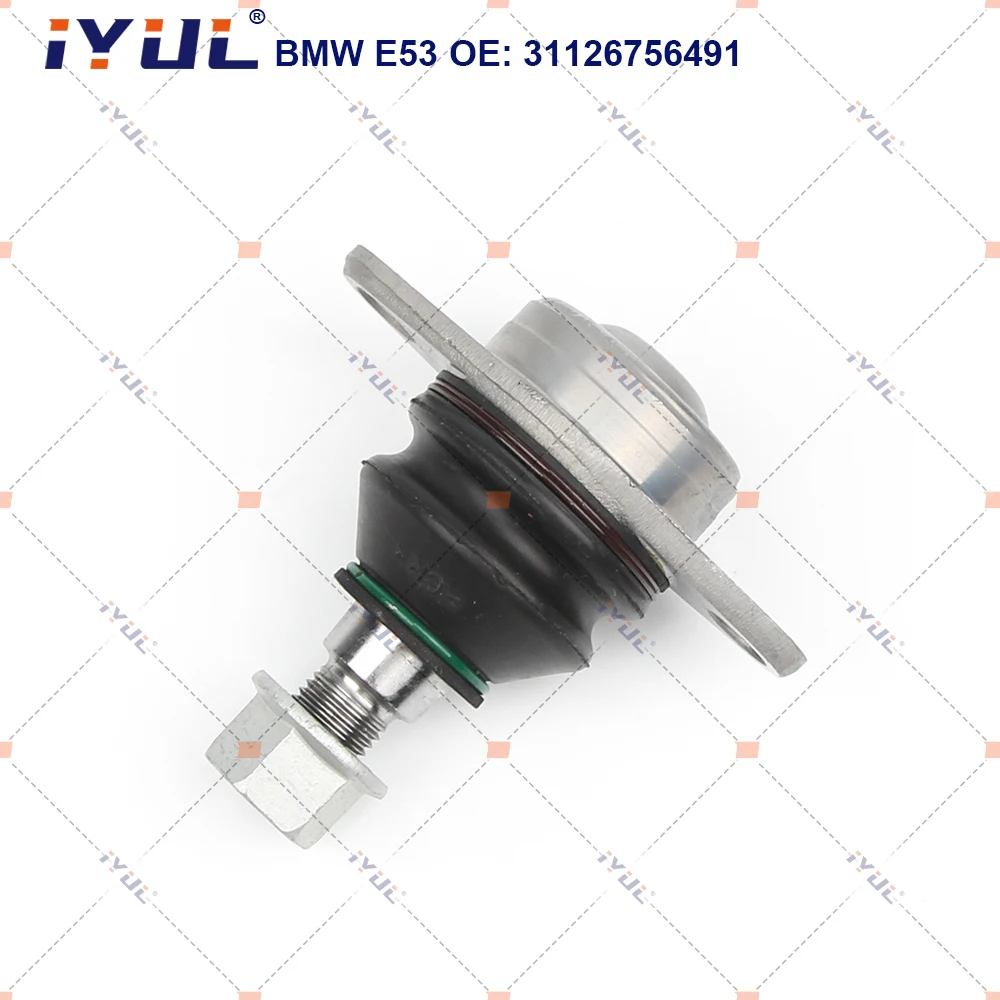 IYUL Front Lower Left Right Suspension Control Arm Ball Joint For BMW X5 Series E53 3.0d 3.0i 4.4i 4.6is 4.8is 31126756491
IYUL Front Lower Left Right Suspension Control Arm Ball Joint For BMW X5 Series E53 3.0d 3.0i 4.4i 4.6is 4.8is 31126756491