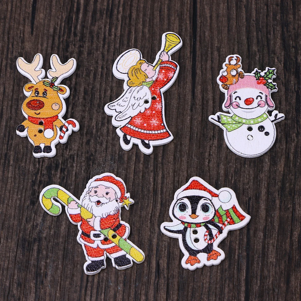 Buttons Christmasdecorative Craft Stocking Wooden Colorfuldiy Cartoon Crafts 
Buttons Christmasdecorative Craft Stocking Wooden Colorfuldiy Cartoon Crafts
