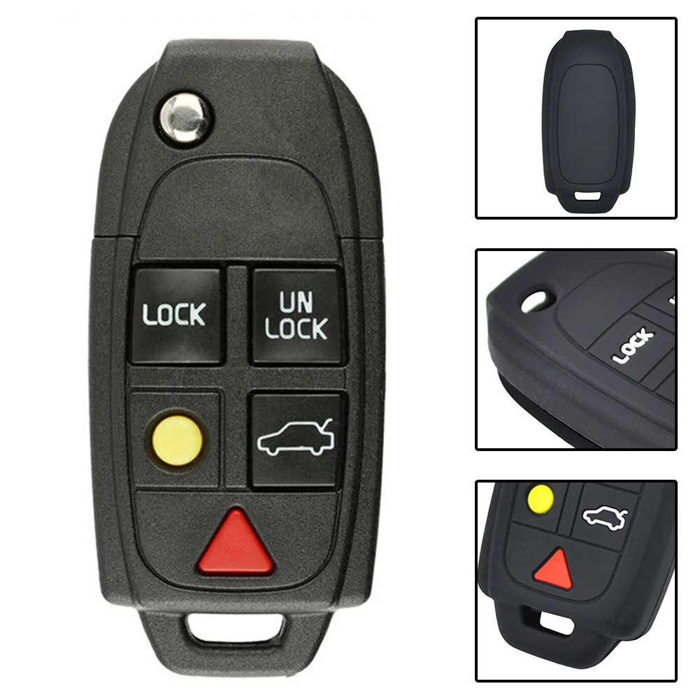 Silicone Key Case Cover For Volvo XC90 S80 XC70 S60 V70 Car Styling Replacement Key Cover Case For Volvo S60 2004-2009
Silicone Key Case Cover For Volvo XC90 S80 XC70 S60 V70 Car Styling Replacement Key Cover Case For Volvo S60 2004-2009