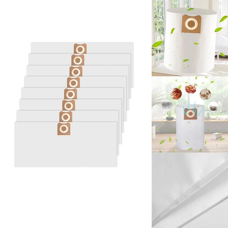 Сменные Высокоэффективные вакуумные пакеты VF3502 для пылесосов Ridgid 12-16 галлонов для влажной/сухой уборки, сменная деталь VF3502 23743
Сменные Высокоэффективные вакуумные пакеты VF3502 для пылесосов Ridgid 12-16 галлонов для влажной/сухой уборки, сменная деталь VF3502 23743