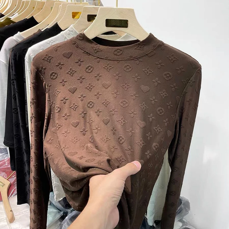 New Autumn O Neck Long Sleeve Tops Tshirt Women Korean Style Slim Sexy High Elasticity T-Shirt Clothes Womens Tee Shirt Femme
New Autumn O Neck Long Sleeve Tops Tshirt Women Korean Style Slim Sexy High Elasticity T-Shirt Clothes Womens Tee Shirt Femme