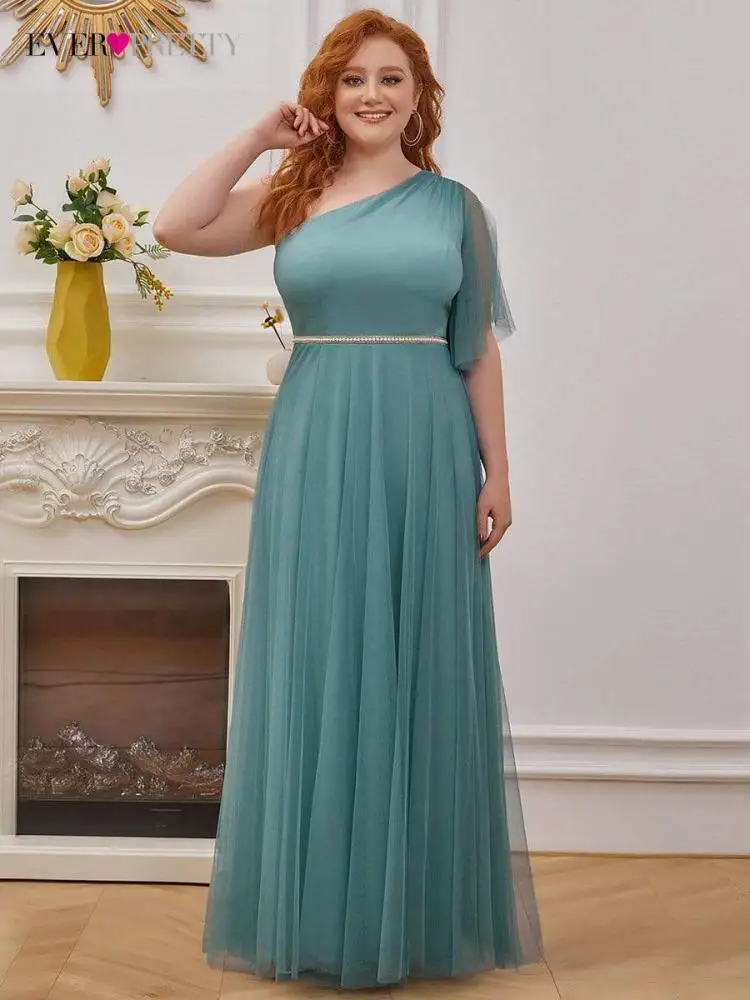 Plus Size Elegant Evening Dresses Long A LINE Asymmetrical One-Shoulder Floor-Length Gown 2022 Ever Pretty of Prom Women Dress
Plus Size Elegant Evening Dresses Long A LINE Asymmetrical One-Shoulder Floor-Length Gown 2022 Ever Pretty of Prom Women Dress