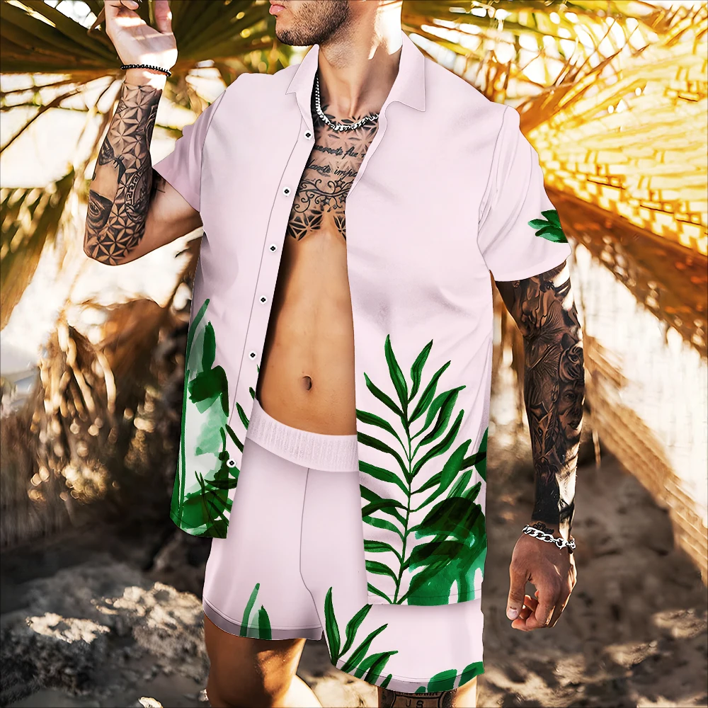 Men's Shirts Spring and Dummer 2022 New Hot Sale 3d Printing Style Comfortable Trend Fake Flowers and Leaves Breathable
Men's Shirts Spring and Dummer 2022 New Hot Sale 3d Printing Style Comfortable Trend Fake Flowers and Leaves Breathable