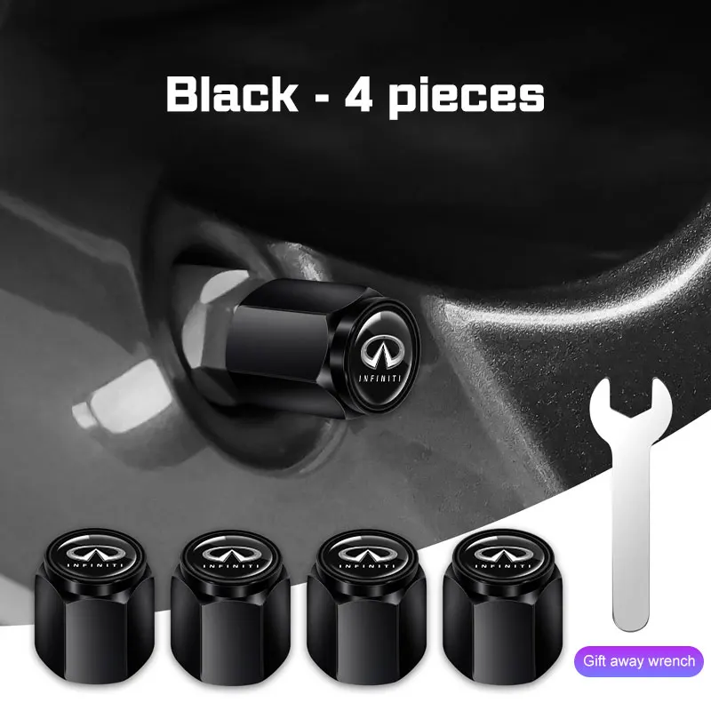 4 шт. колпачки для клапанов автомобильных колес для Infiniti Logo Q50 G37 QX70 FX35 Q60 Q30 QX60 JX35 QX80, крышка стержня шины, водонепроницаемые аксессуары
4 шт. колпачки для клапанов автомобильных колес для Infiniti Logo Q50 G37 QX70 FX35 Q60 Q30 QX60 JX35 QX80, крышка стержня шины, водонепроницаемые аксессуары