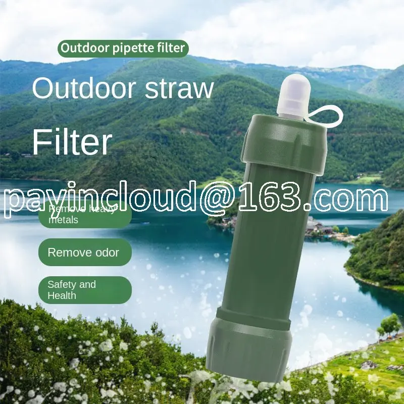 Экстренная водоочистительная трубочка, портативный фильтр для воды, ультрафильтрация воды, очиститель воды для кемпинга, выживания
Экстренная водоочистительная трубочка, портативный фильтр для воды, ультрафильтрация воды, очиститель воды для кемпинга, выживания