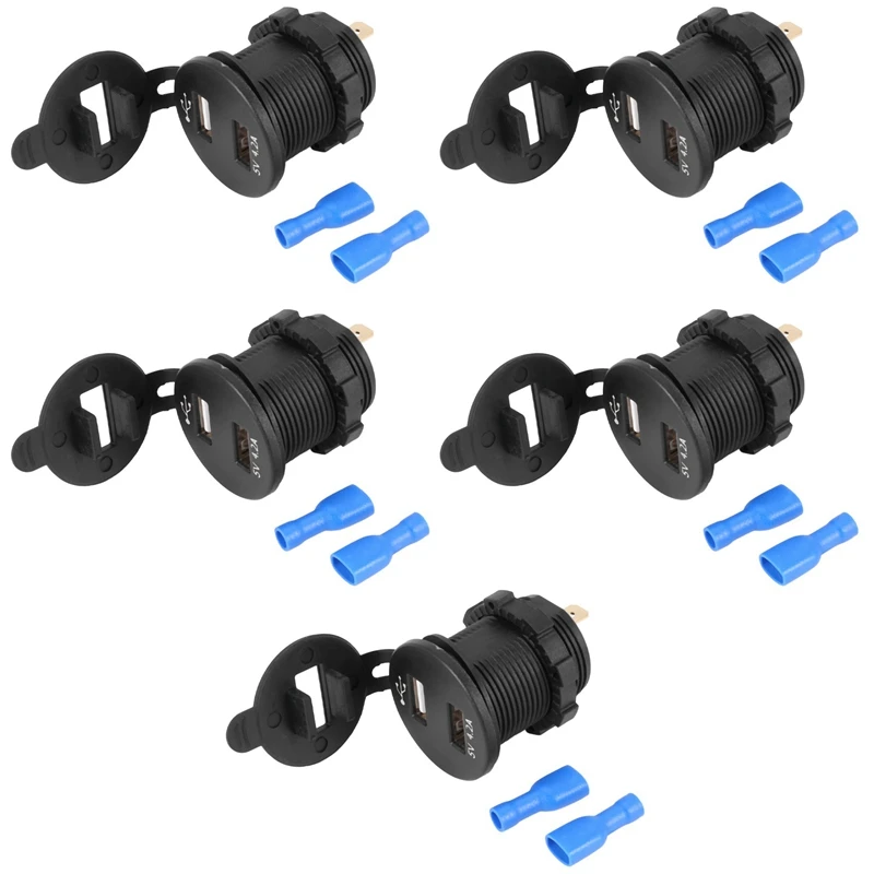 5X USB Car Socket 12V Car Charger 5V 4.2A Dual USB Car Charger Waterproof Car Cigarette Adapter Adapter
5X USB Car Socket 12V Car Charger 5V 4.2A Dual USB Car Charger Waterproof Car Cigarette Adapter Adapter