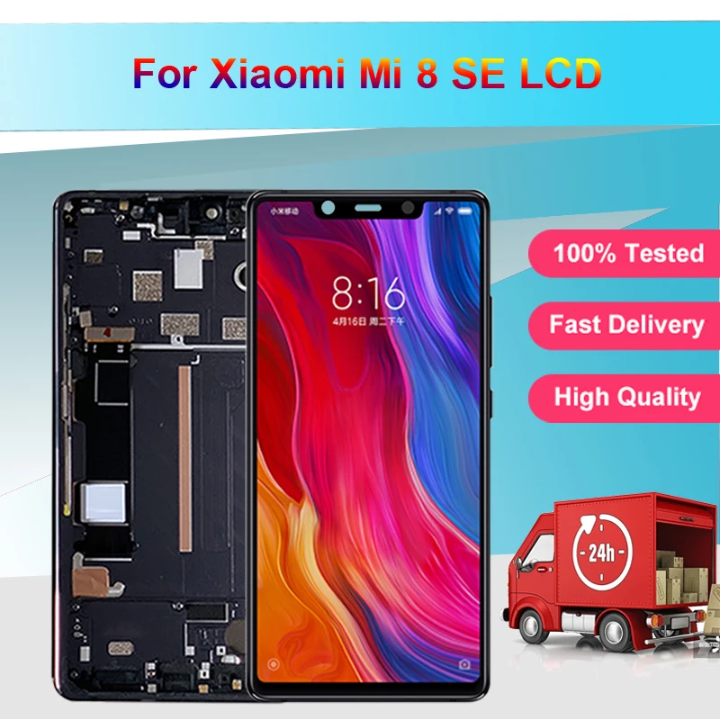 1Pcs 5.88 Inch MI 8 SE Display For Xiaomi Mi 8 SE Lcd Touch Screen Panel Glass Digitizer Assembly Free Shipping With Tools
1Pcs 5.88 Inch MI 8 SE Display For Xiaomi Mi 8 SE Lcd Touch Screen Panel Glass Digitizer Assembly Free Shipping With Tools