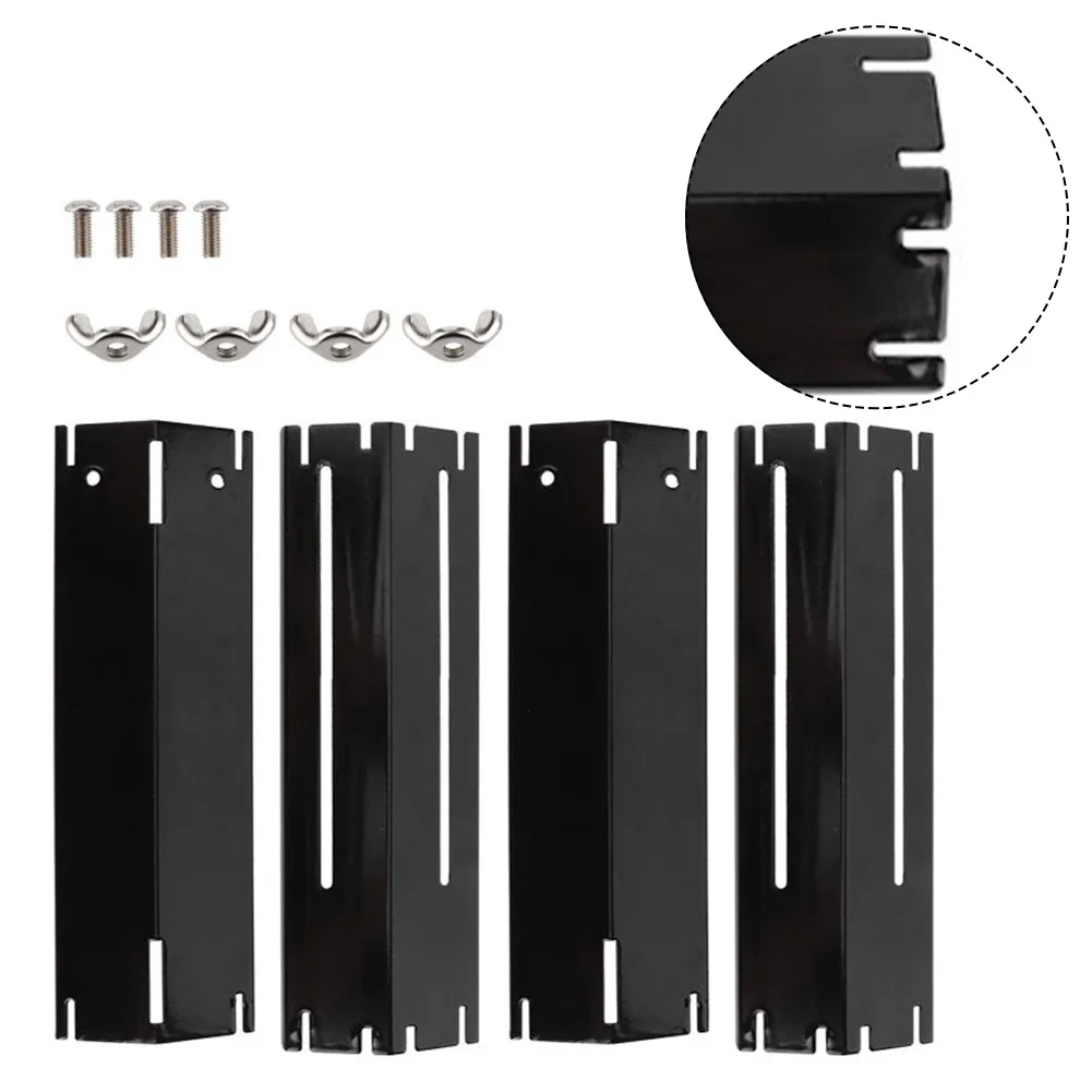 4 Pcs Grill Heat Tents Stainless Steel Heat Plate Shield Burner Cover Flame Tamers Barbecue Oven Accessories
4 Pcs Grill Heat Tents Stainless Steel Heat Plate Shield Burner Cover Flame Tamers Barbecue Oven Accessories