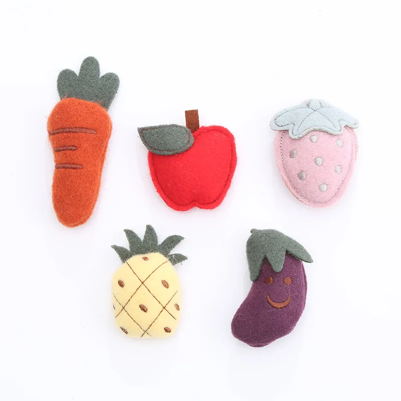 2023 Pet Products Cat Toys Felt Series Fruits And Vegetables Series Including Cat Grass Plush Toys
2023 Pet Products Cat Toys Felt Series Fruits And Vegetables Series Including Cat Grass Plush Toys
