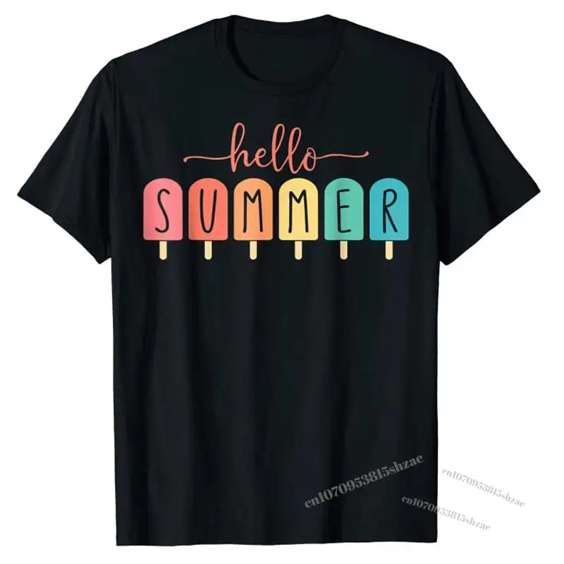 Hello Summer Vacation Ice Cream Popsicle Ice Lolly T-Shirt Life Style Aesthetic Clothes for Women Men Fashion Graphic Tee Tops
Hello Summer Vacation Ice Cream Popsicle Ice Lolly T-Shirt Life Style Aesthetic Clothes for Women Men Fashion Graphic Tee Tops
