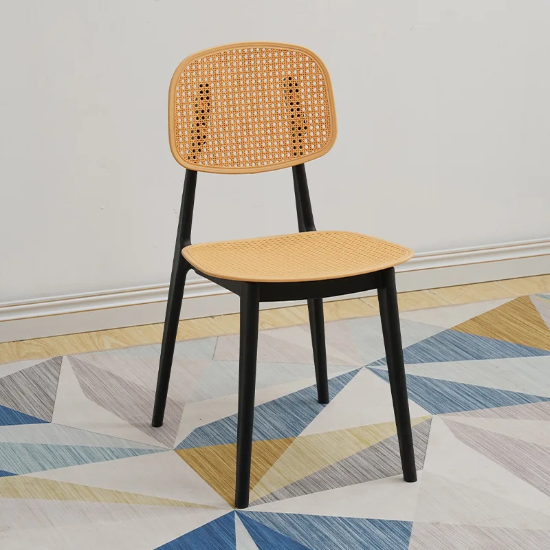 Plastic Rattan Dining Chairs Lounge Mobile Designer Balcony Modern Chair Bedroom Events Minimalist Cadeiras De Jantar Furniture
Plastic Rattan Dining Chairs Lounge Mobile Designer Balcony Modern Chair Bedroom Events Minimalist Cadeiras De Jantar Furniture