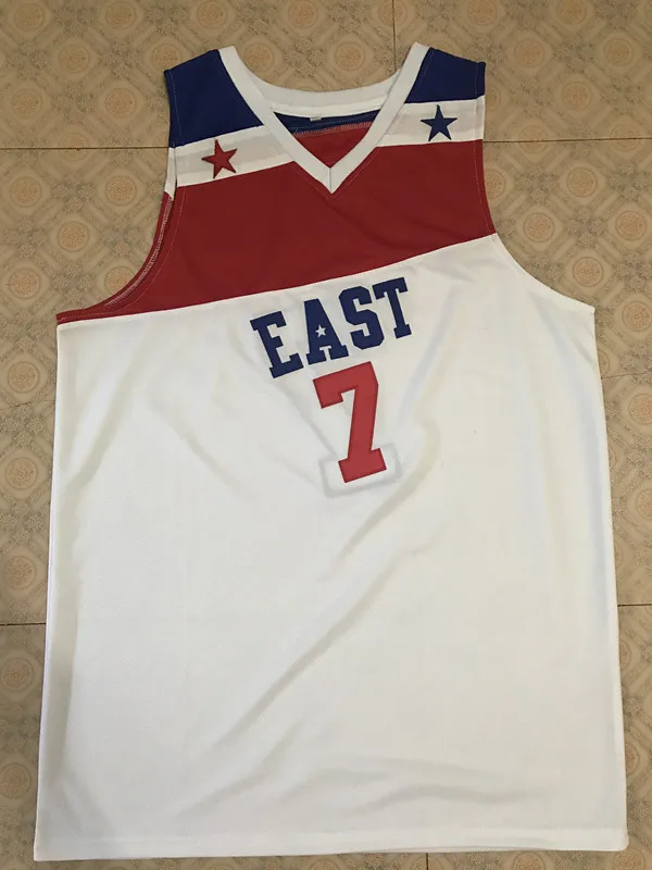 7 Pete Maravich East all star Basketball Jersey WHITE Customize any number size and player name Retro Throwback embroidery
7 Pete Maravich East all star Basketball Jersey WHITE Customize any number size and player name Retro Throwback embroidery