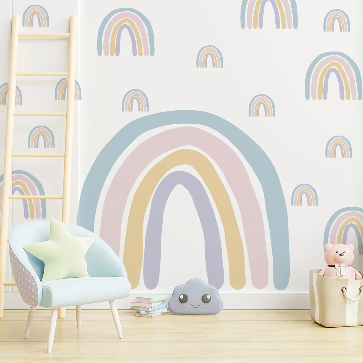 Funlife® Ins Rainbow Wallpaper Wall Sticker Colorful Decorative Oil Proof Removable Eco-friendly PVC Easy to Clean for Bathroom
Funlife® Ins Rainbow Wallpaper Wall Sticker Colorful Decorative Oil Proof Removable Eco-friendly PVC Easy to Clean for Bathroom