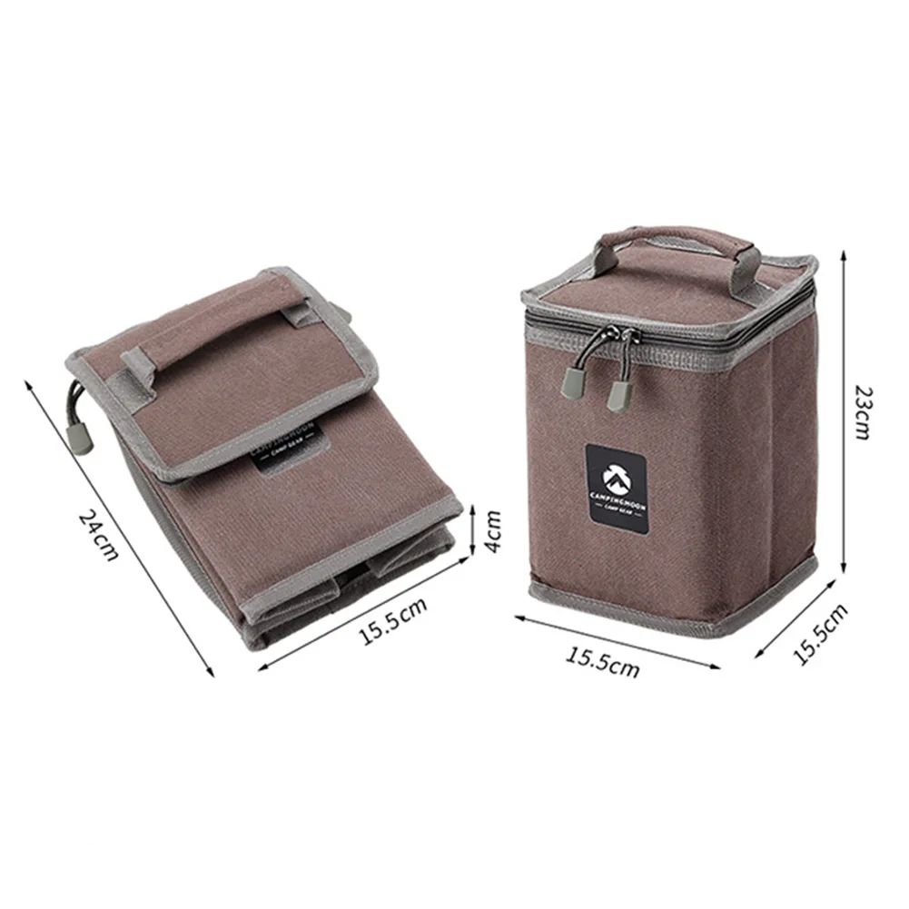 CAMPINGMOON Lamp Bag Gas Cylinder Carrying Bag Gas Tank Pouch Lamp Storage Bags 4 Layers Fabric Design Outdoor Tools
CAMPINGMOON Lamp Bag Gas Cylinder Carrying Bag Gas Tank Pouch Lamp Storage Bags 4 Layers Fabric Design Outdoor Tools