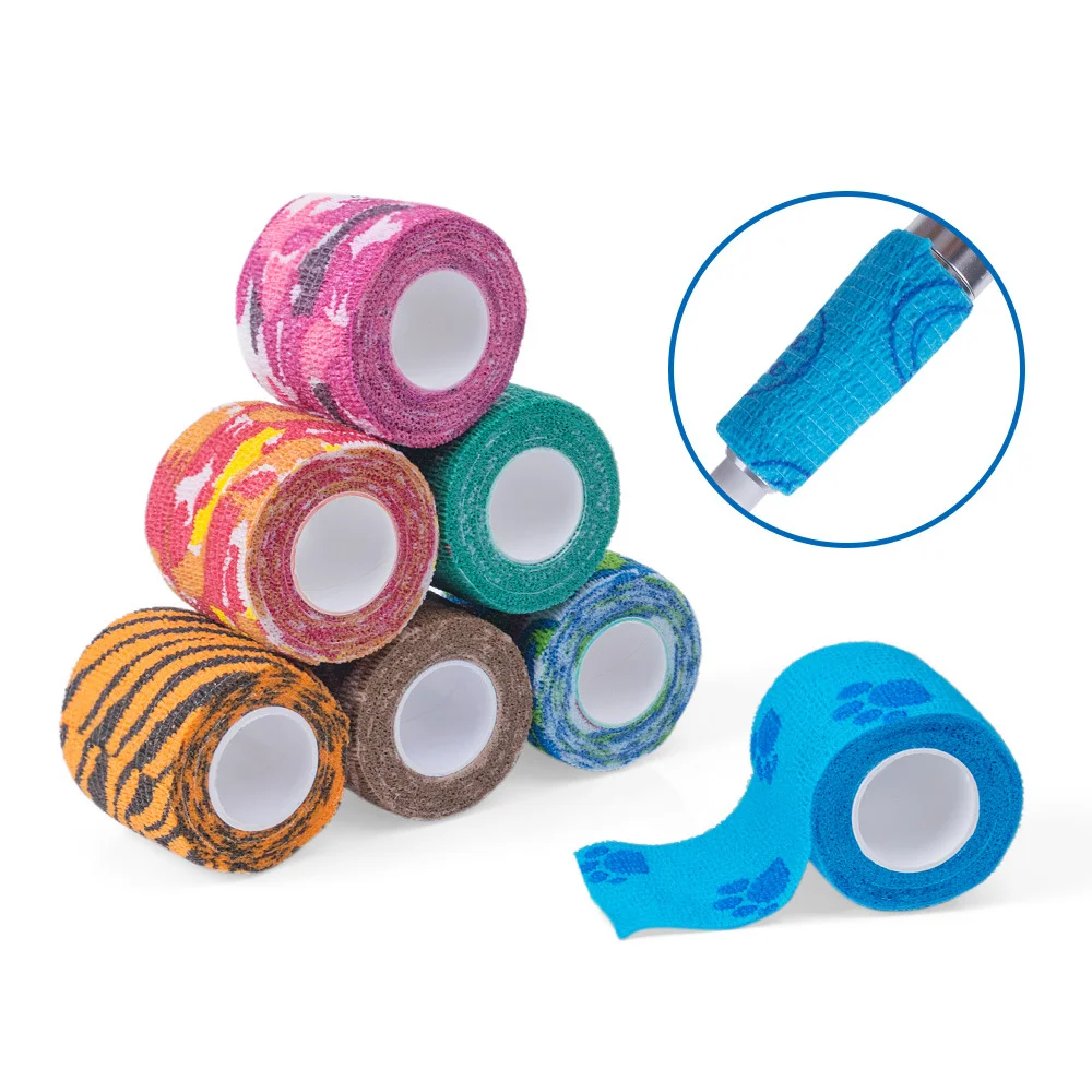 1 Roll 5*450cm Black First Aid Self Adhesive Cohesive Elasticity Bandages Sports Tape for Wrist Ankle Sprains & Swelling
1 Roll 5*450cm Black First Aid Self Adhesive Cohesive Elasticity Bandages Sports Tape for Wrist Ankle Sprains & Swelling