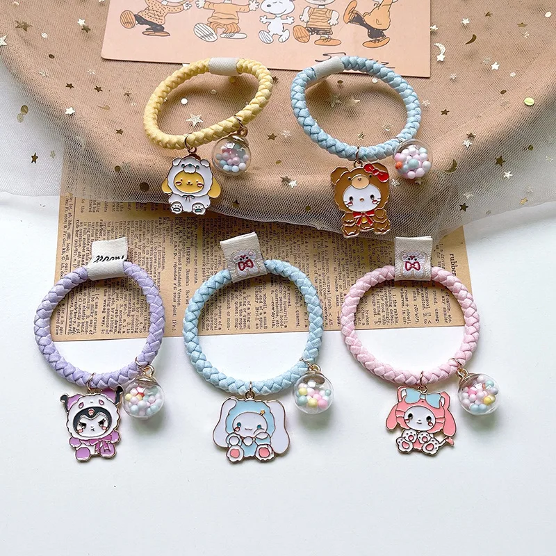 Kuromi Mymelody Cinnamoroll похватка Pompompurin Hello Kitty Sanrio плюшевая Милая мультяшная Милая красочная веревка для волос аниме подарок для девочки
Kuromi Mymelody Cinnamoroll похватка Pompompurin Hello Kitty Sanrio плюшевая Милая мультяшная Милая красочная веревка для волос аниме подарок для девочки