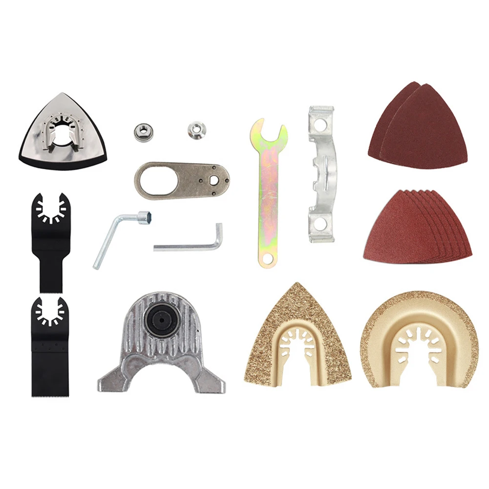 Conversion Head Set Angle Grinder Kit Conversion Adapter Power Tools Sandpaper Saw Blade Semicircle Triangular
Conversion Head Set Angle Grinder Kit Conversion Adapter Power Tools Sandpaper Saw Blade Semicircle Triangular