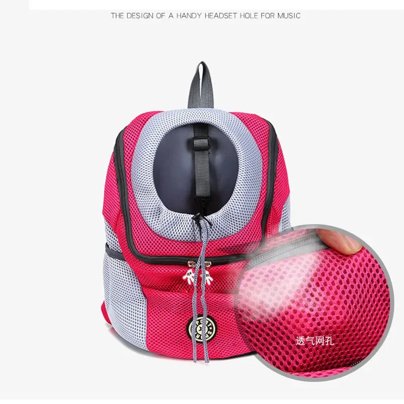 New Out Double Shoulder Portable Travel Backpack Outdoor Pet Dog Carrier Bag Pet Dog Front Bag Mesh Backpack Head
New Out Double Shoulder Portable Travel Backpack Outdoor Pet Dog Carrier Bag Pet Dog Front Bag Mesh Backpack Head