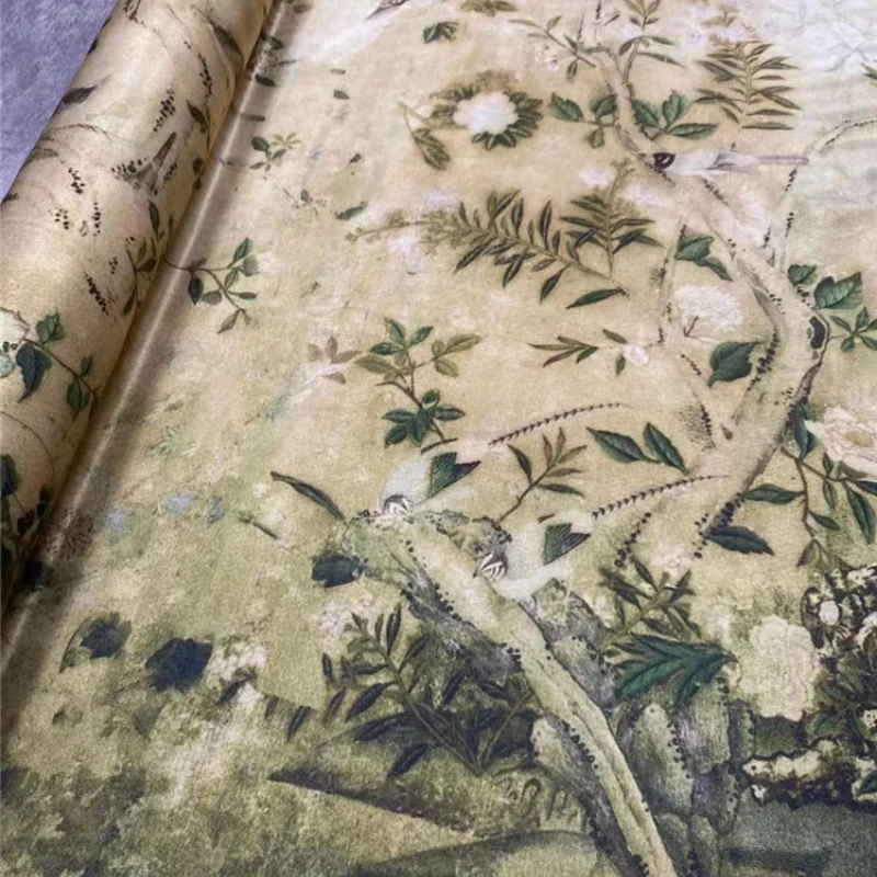 Ткань из шелка тутового шелка, тянущаяся, в стиле ретро, 21 материнская платьица
Ткань из шелка тутового шелка, тянущаяся, в стиле ретро, 21 материнская платьица