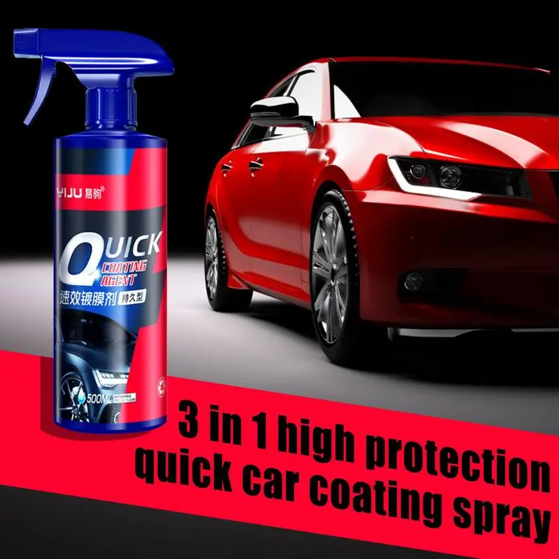 

Ceramic Coating For Cars High Protection Car Detailing Spray Wax Long Lasting Professional Ceramic Polish For Cars RVs Motorcycl