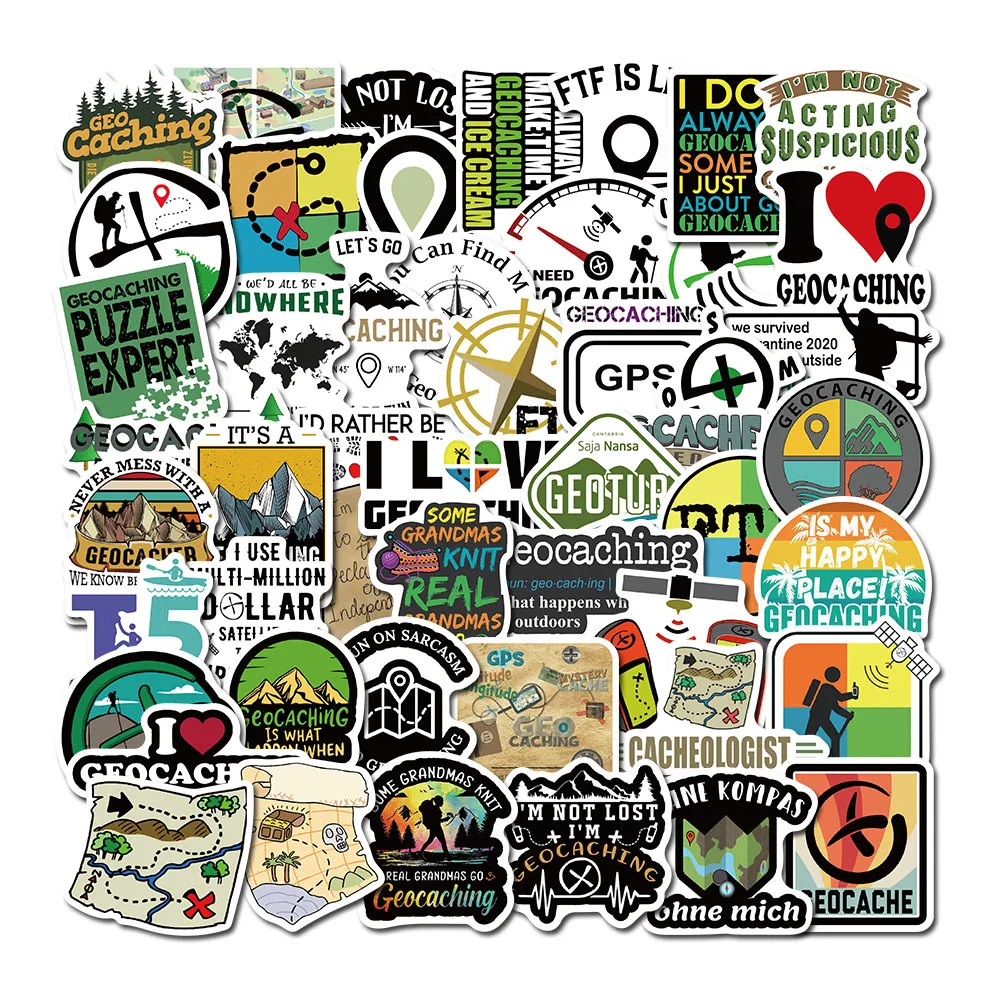 50 Outdoor Adventure Treasure Hunt Geocaching Cartoon Sticker Labels Cute Toys DIY Kawaii Laptop Labels Decorative Scrapbooking
50 Outdoor Adventure Treasure Hunt Geocaching Cartoon Sticker Labels Cute Toys DIY Kawaii Laptop Labels Decorative Scrapbooking