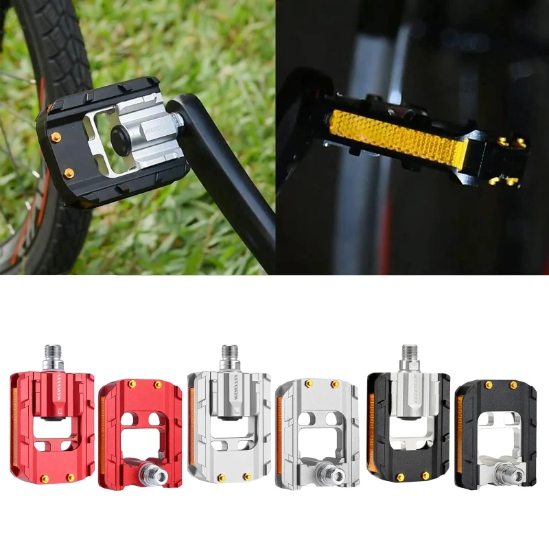 Universal Folding Road Bike Pedals Lightweight Platform Pedals Non-Slip Cycling Pedals Fit for Urban Commute MTB Bikes
Universal Folding Road Bike Pedals Lightweight Platform Pedals Non-Slip Cycling Pedals Fit for Urban Commute MTB Bikes