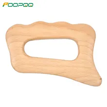 1 Piece Wood Gua Sha Tools-Massage Scraping Tool for Soft Tissue Mobilization,Physical Therapy for Back, Legs, Arms, Home & Gym