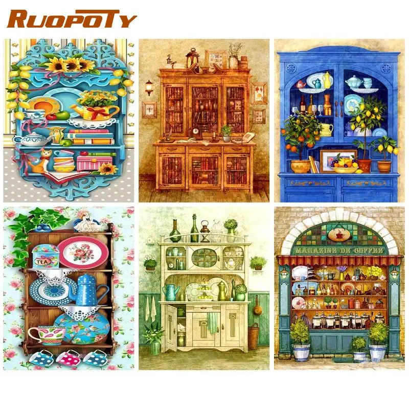 RUOPOTY Modern Painting By Numbers On Canvas Closet Still Life Handicraft Drawing On Number For Adults Wall Decor Diy Gift Arts
RUOPOTY Modern Painting By Numbers On Canvas Closet Still Life Handicraft Drawing On Number For Adults Wall Decor Diy Gift Arts