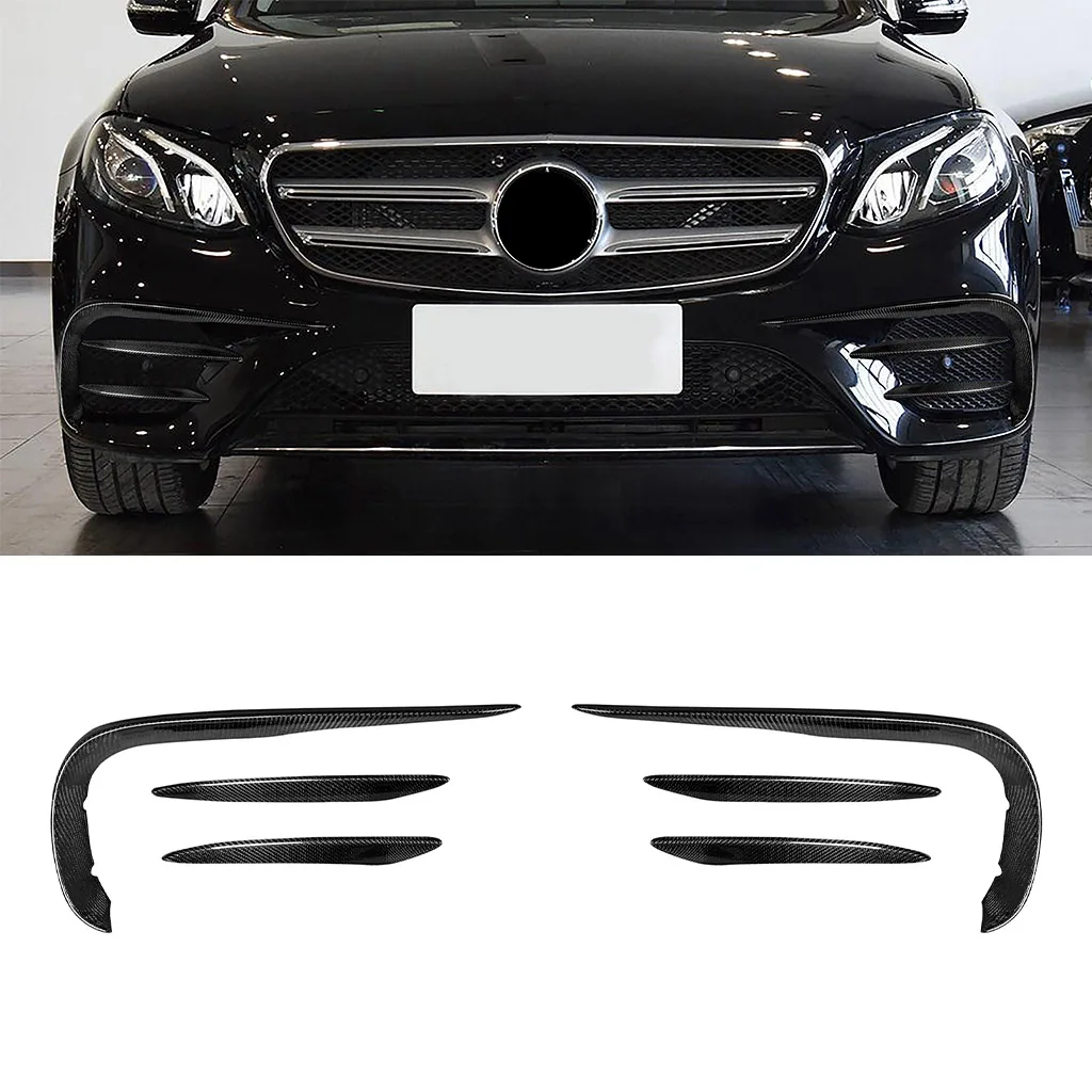 6 шт., сплиттер для переднего бампера Mercedes Benz E-Class W211 W212 W213 2017-2020 
6 шт., сплиттер для переднего бампера Mercedes Benz E-Class W211 W212 W213 2017-2020