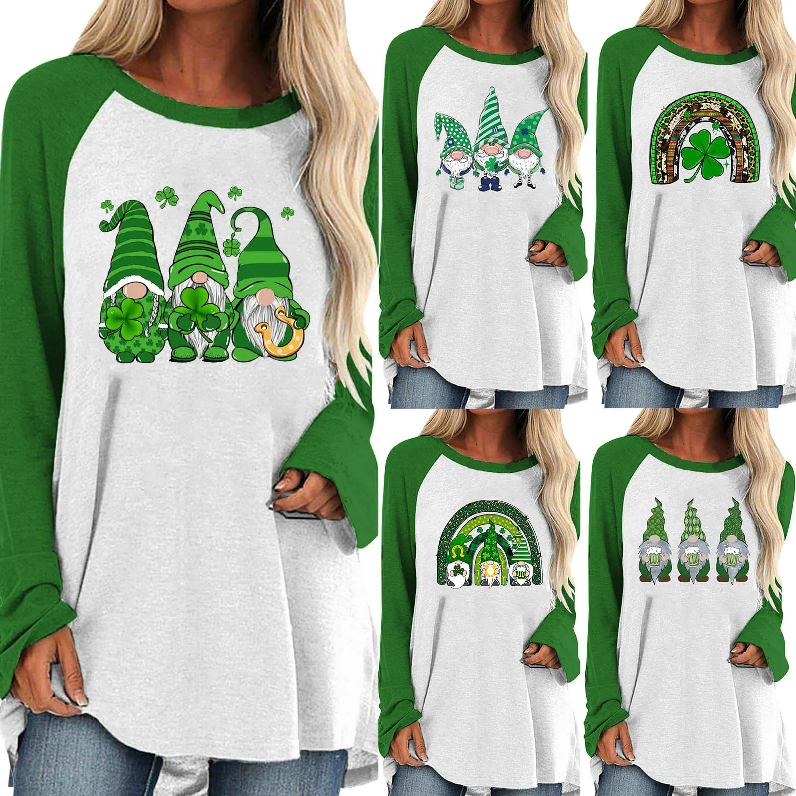 Round Neck Blouse Long Sleeve Europe And The United States Large Size Women Compression Shirts Women Workout Shirts Dry Fit
Round Neck Blouse Long Sleeve Europe And The United States Large Size Women Compression Shirts Women Workout Shirts Dry Fit