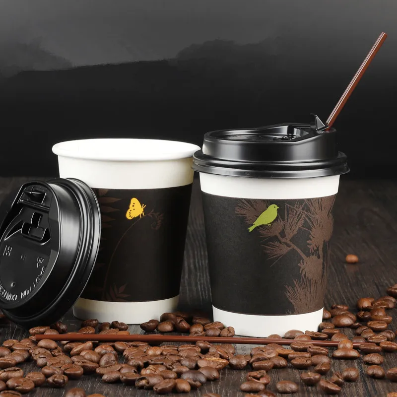 50pcs High quality thick disposable coffee paper cups 8oz 12oz 16oz creative wedding birthday party favors drinking milk tea cup
50pcs High quality thick disposable coffee paper cups 8oz 12oz 16oz creative wedding birthday party favors drinking milk tea cup