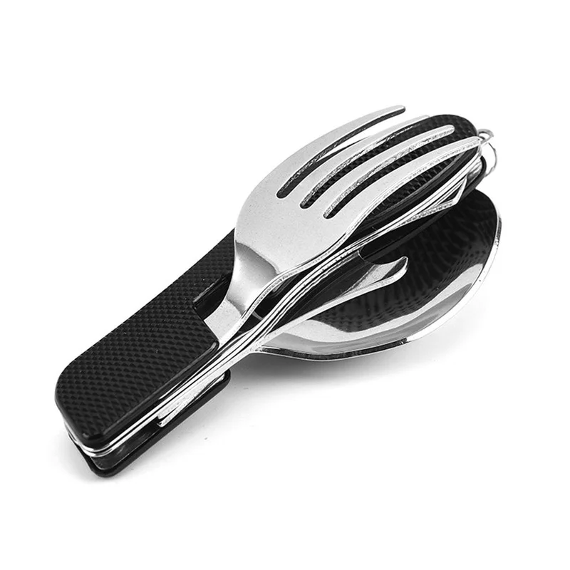 Outdoor Camping Portable Fork Knife Tableware Tools Folding and Detachable Combined Stainless Steel Fork Knife Travel
Outdoor Camping Portable Fork Knife Tableware Tools Folding and Detachable Combined Stainless Steel Fork Knife Travel