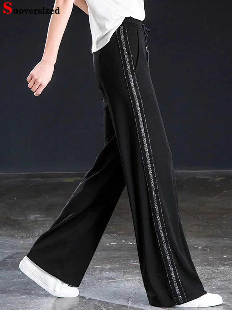 Spring Baggy Wide Leg Pants Casual High Waist Straight Pantalones New Koream Spodnie Woman Fashion Trousers Streetwear Sweatpant
Spring Baggy Wide Leg Pants Casual High Waist Straight Pantalones New Koream Spodnie Woman Fashion Trousers Streetwear Sweatpant