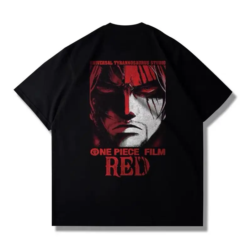 Anime One Piece Red Shanks Cartoon Originality Summer Pure Cotton Printing Comfortable Loose Short Sleeve Fashion Tshirts Tops
Anime One Piece Red Shanks Cartoon Originality Summer Pure Cotton Printing Comfortable Loose Short Sleeve Fashion Tshirts Tops