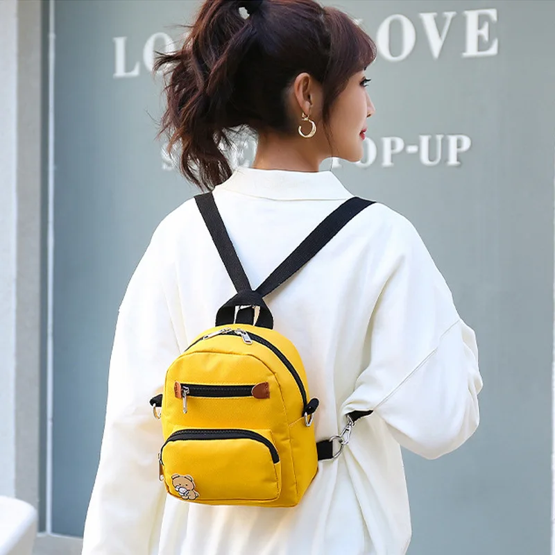 Women's Oxford Cloth Multi-pocket Backpack Youth Mini Backpack Female Bag Student Backpack
Women's Oxford Cloth Multi-pocket Backpack Youth Mini Backpack Female Bag Student Backpack