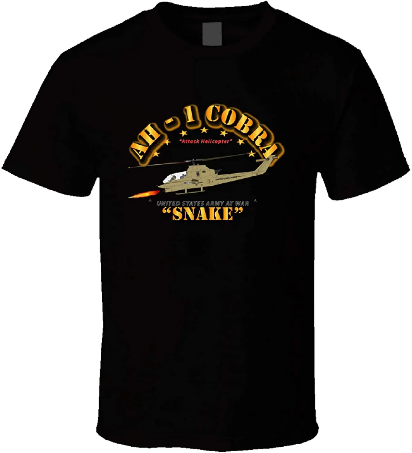 AH-1 Cobra Helicopter Gunship T-Shirt. Summer Cotton Short Sleeve O-Neck Mens T Shirt New S-3XL
AH-1 Cobra Helicopter Gunship T-Shirt. Summer Cotton Short Sleeve O-Neck Mens T Shirt New S-3XL