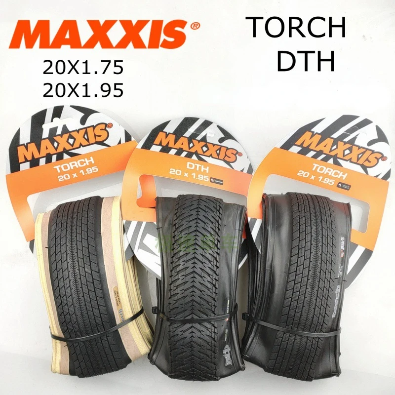 

! Maxxis Dth20-Inch Torch Folding Bicycle 20*1.75/1.95 Puncture-Proof Bicycle Motocross Outer Tire