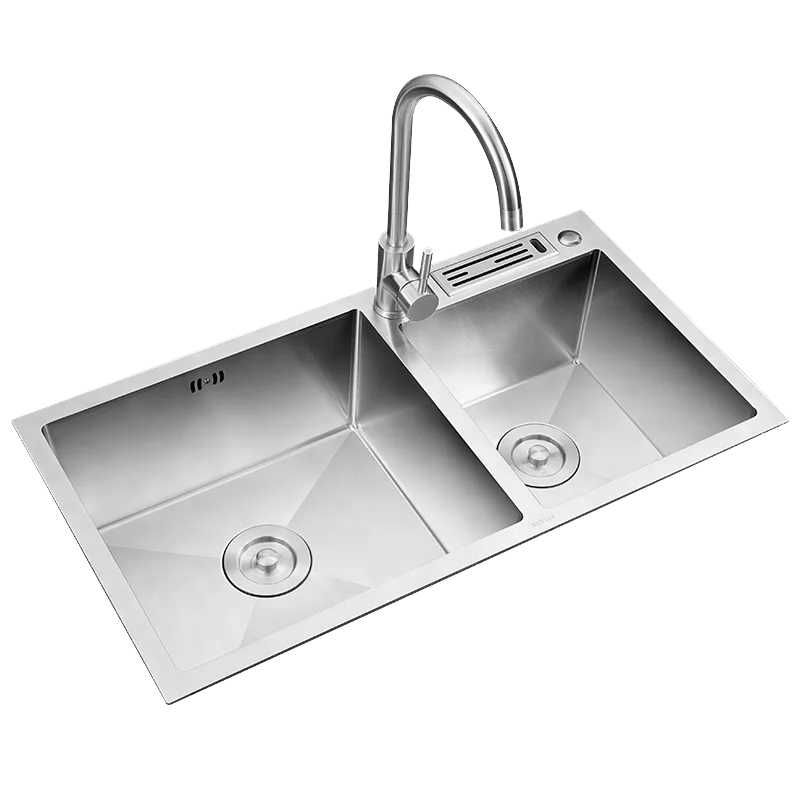 YIDA Wholesale Italian double bowl 304 stainless steel hand made kitchen sink for mansion villa project 
YIDA Wholesale Italian double bowl 304 stainless steel hand made kitchen sink for mansion villa project
