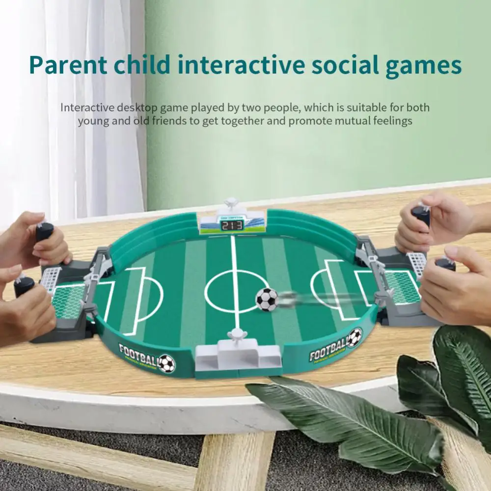 Interactive Toys Parent-child Game Plastic Football Battle Games Green Multiple Sizes Table Football Battle Children Gift Funny 
Interactive Toys Parent-child Game Plastic Football Battle Games Green Multiple Sizes Table Football Battle Children Gift Funny