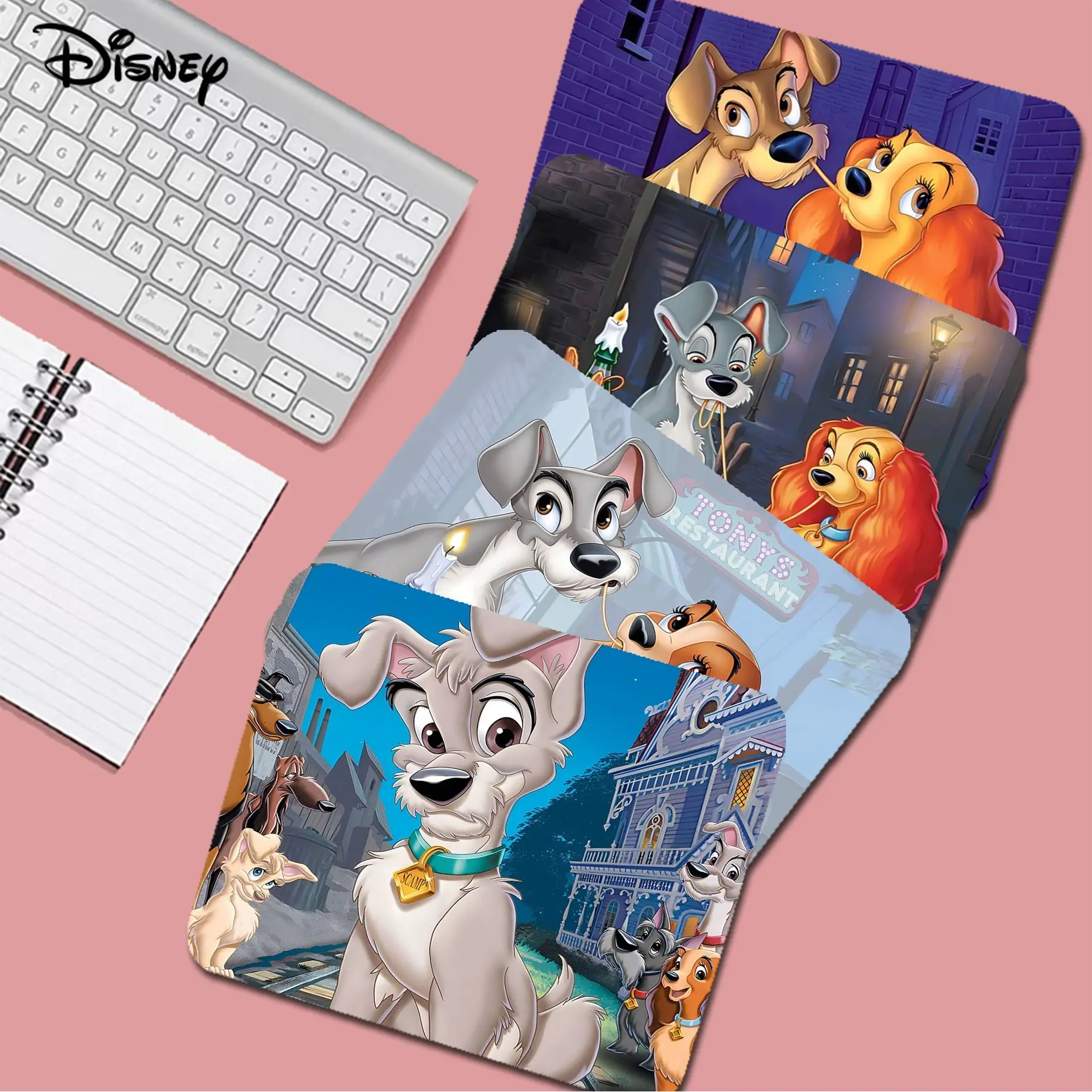 Disney Lady and the Tramp Mousepad Non-slip Lockedge Office Computer Desk Mat Table Keyboard Mouse Pad Laptop Cushion Non-slip
Disney Lady and the Tramp Mousepad Non-slip Lockedge Office Computer Desk Mat Table Keyboard Mouse Pad Laptop Cushion Non-slip