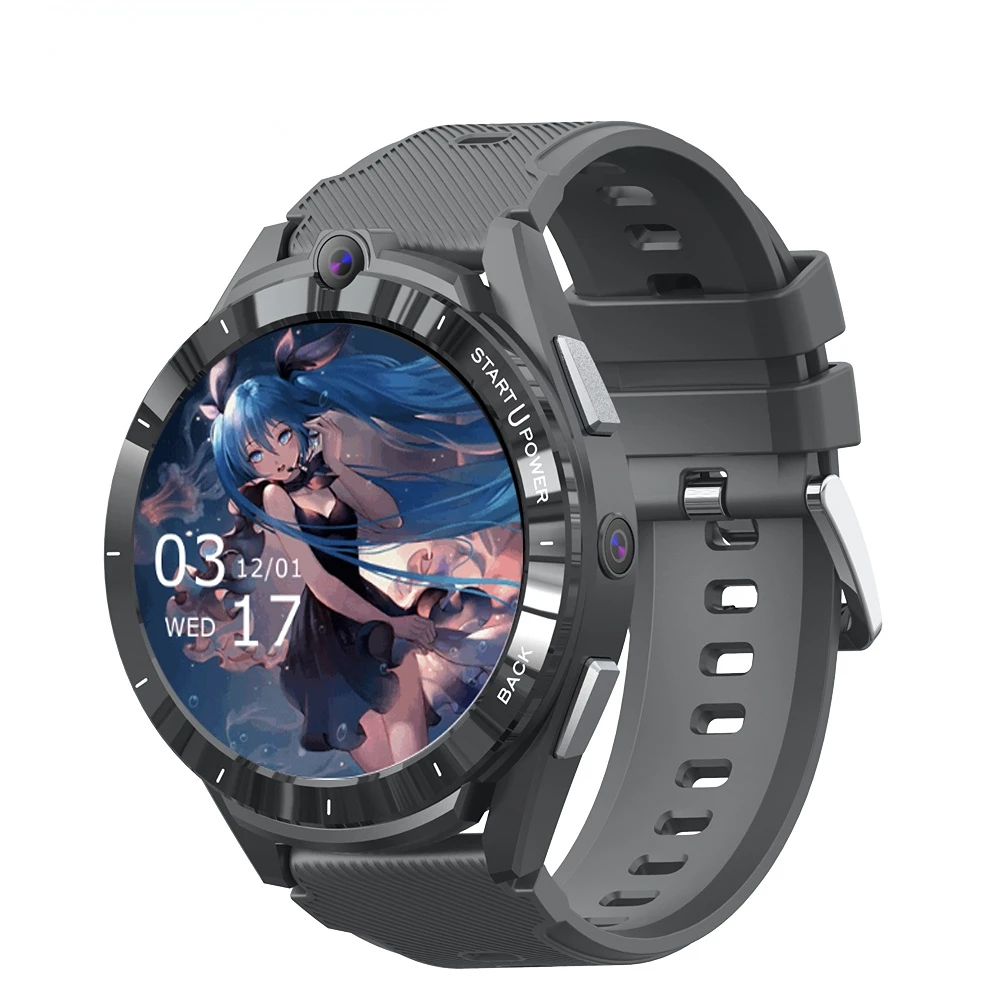 

LEM 16 NEW Smart Watch 2023 Men GPS Nano SIM card 4G Android 12 900mah 6GB 128GB leather sport lemfo lem16 smart watch