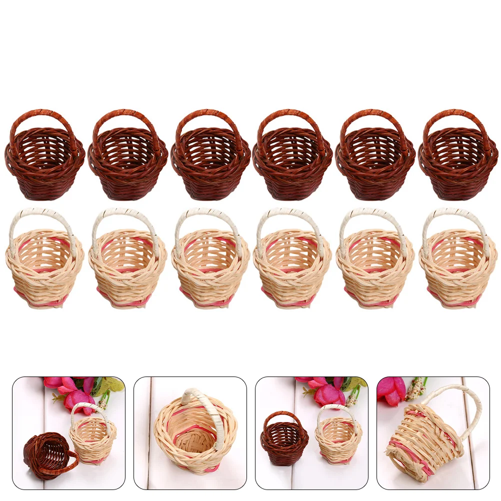 Flower Basket Mini Model Micro Decor House Adornment Landscaping Miniature Home Supplies Woven Landscape Ornament
Flower Basket Mini Model Micro Decor House Adornment Landscaping Miniature Home Supplies Woven Landscape Ornament