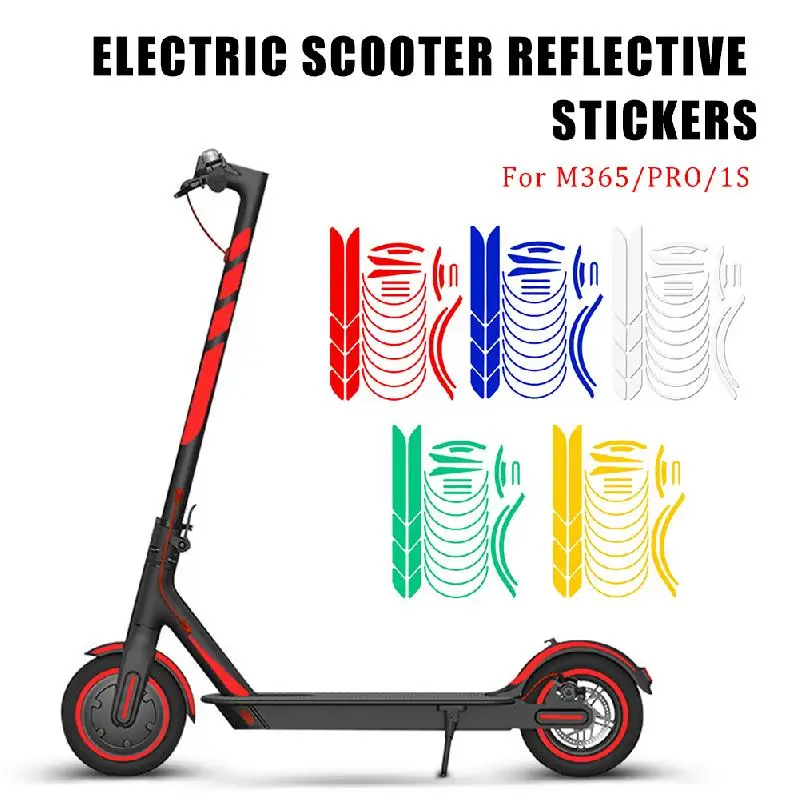 New Reflective Sticker for XIAOMI M365/Pro/1S Electric Scooter Fluorescent Body Decoration Warning Driving Safety Accessory
New Reflective Sticker for XIAOMI M365/Pro/1S Electric Scooter Fluorescent Body Decoration Warning Driving Safety Accessory