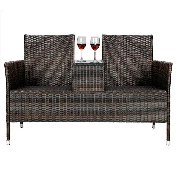 Outdoor Furniture Set Outdoor Sofa Wicker Outdoor Loveseat Patio Conversation Set Sofa with Cushions and Table Rattan Sofa
Outdoor Furniture Set Outdoor Sofa Wicker Outdoor Loveseat Patio Conversation Set Sofa with Cushions and Table Rattan Sofa