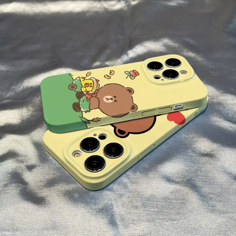 LINE Brown Cartoon Apple Phone Case Kawaii Fashion IPhone 11/12/13/14Promax Anime Printing Protective Case Xs/se Acrylic Shell
LINE Brown Cartoon Apple Phone Case Kawaii Fashion IPhone 11/12/13/14Promax Anime Printing Protective Case Xs/se Acrylic Shell