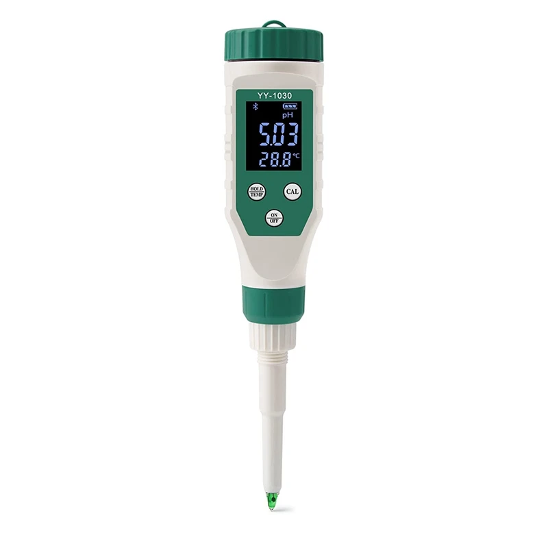 Bluetooth PH Meter, 0.01 Resolution High Accuracy PH Tester With Backlit LCD Display
Bluetooth PH Meter, 0.01 Resolution High Accuracy PH Tester With Backlit LCD Display
