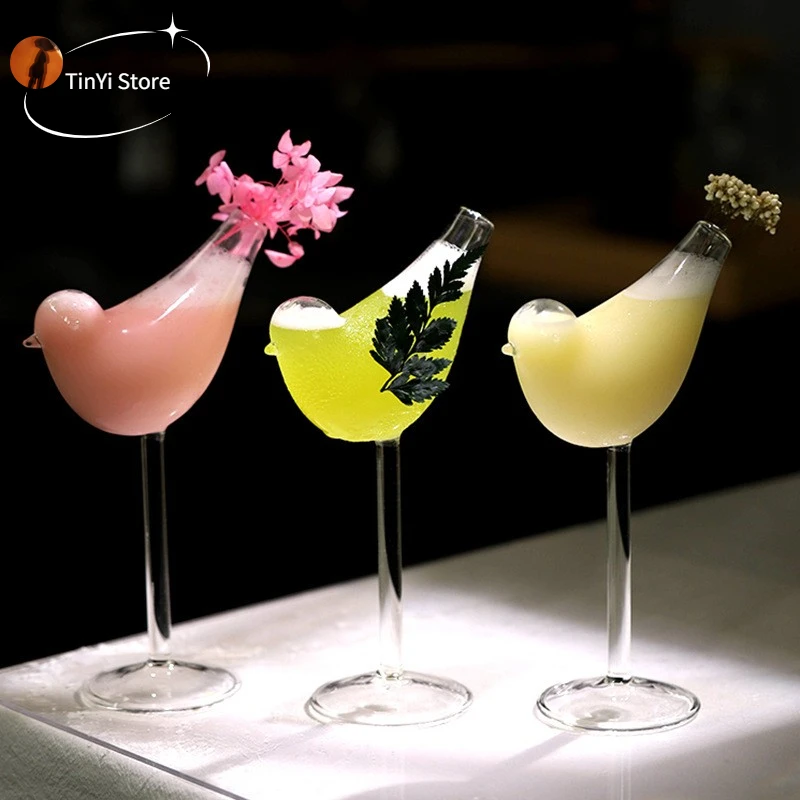 2Pcs/Set Bird Champagne Glass Cup 150ml Creative Molecular Smoked Cocktail Goblet Glasses Party Bar Drinking Cup Wine Juice Cup
2Pcs/Set Bird Champagne Glass Cup 150ml Creative Molecular Smoked Cocktail Goblet Glasses Party Bar Drinking Cup Wine Juice Cup