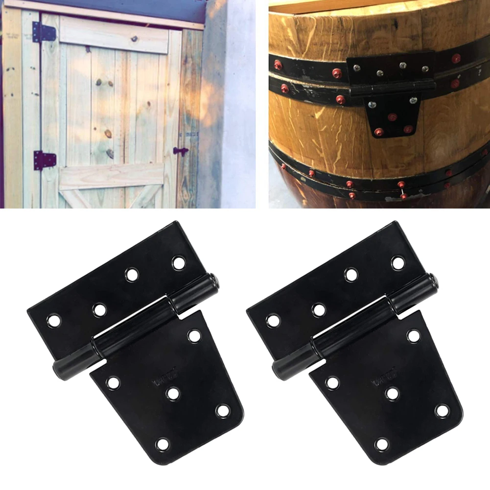 2 Pcs Door Hinges Heavy Duty Zinc Plated Tee Connection Backflap Strap Hinges Black For Door Gate Box Shed Repairing Accessories
2 Pcs Door Hinges Heavy Duty Zinc Plated Tee Connection Backflap Strap Hinges Black For Door Gate Box Shed Repairing Accessories