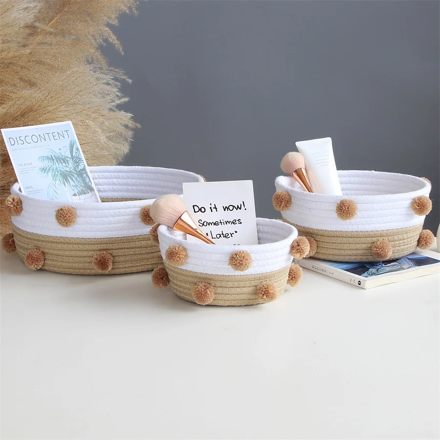 3pcs/set Nordic Style Desktop Storage Baskets Large Capacity Organizer Tool Sundries Cosmetic Fruit Frame Deposit Container Item
3pcs/set Nordic Style Desktop Storage Baskets Large Capacity Organizer Tool Sundries Cosmetic Fruit Frame Deposit Container Item
