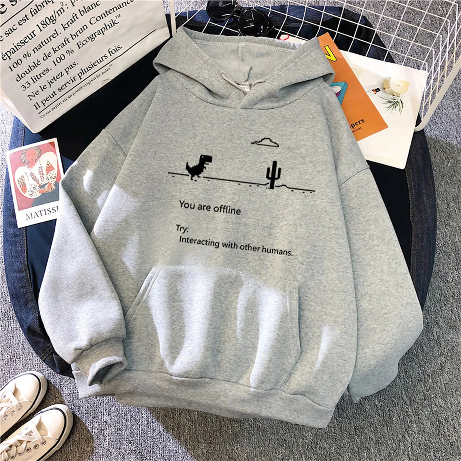 Autumn New Harajuku Kpop Men's Retro Hoodie Dinosaur Casual Hoodie Sports Shirt Ladies Clothing Long Sleeve Tops Tee Fashion
Autumn New Harajuku Kpop Men's Retro Hoodie Dinosaur Casual Hoodie Sports Shirt Ladies Clothing Long Sleeve Tops Tee Fashion